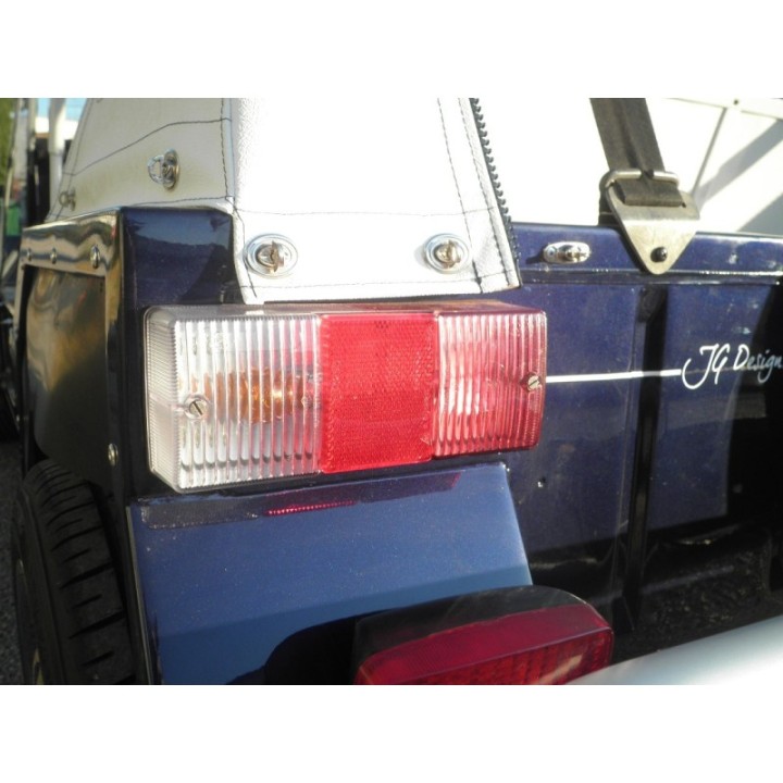 Kit of 2 Rear Light Lenses White