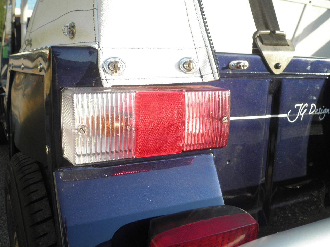 Kit of 2 Rear Light Lenses White