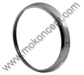 Cerclage de phare chrome Moke