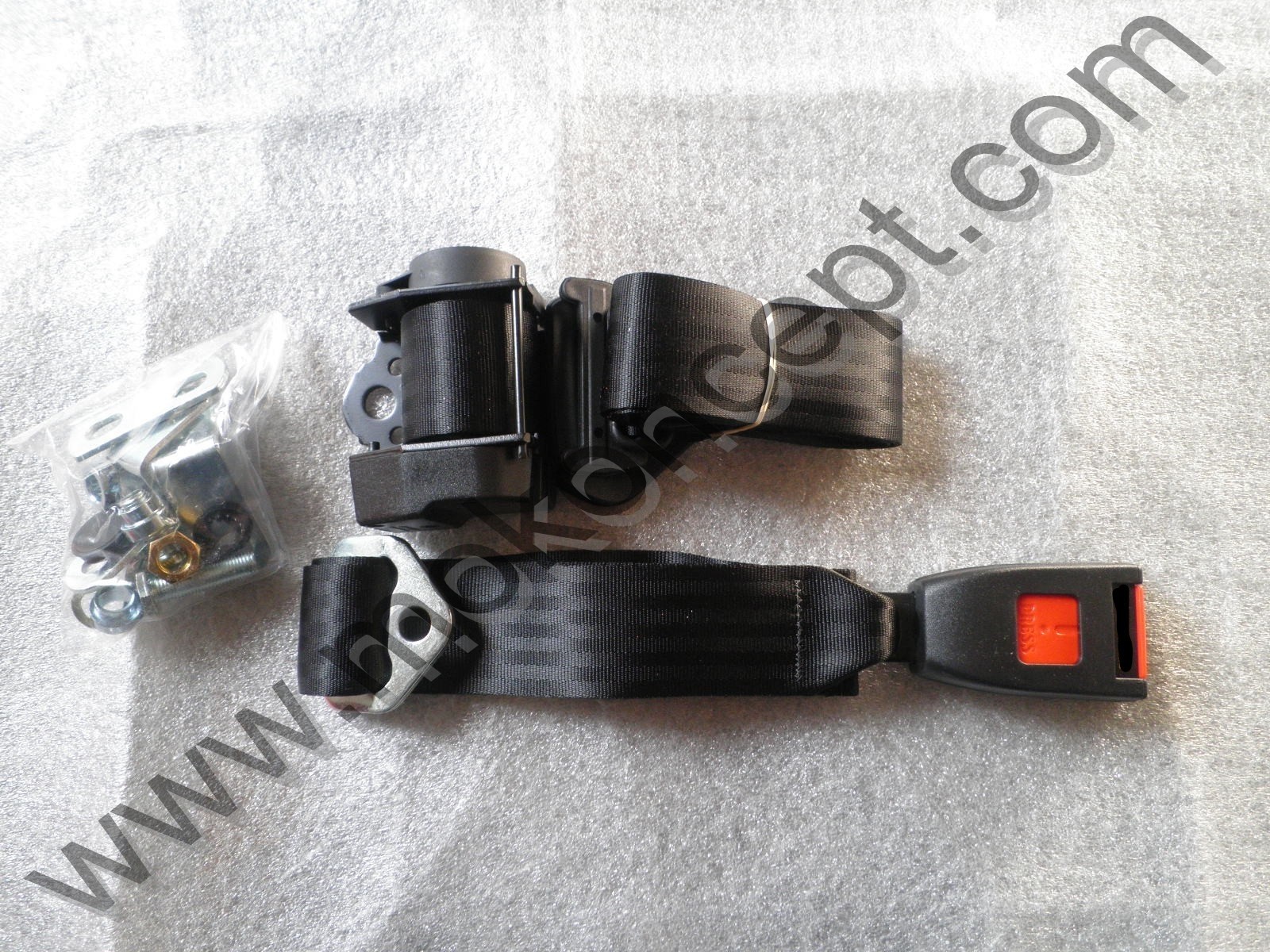 Ceinture de sécurité arrière noir