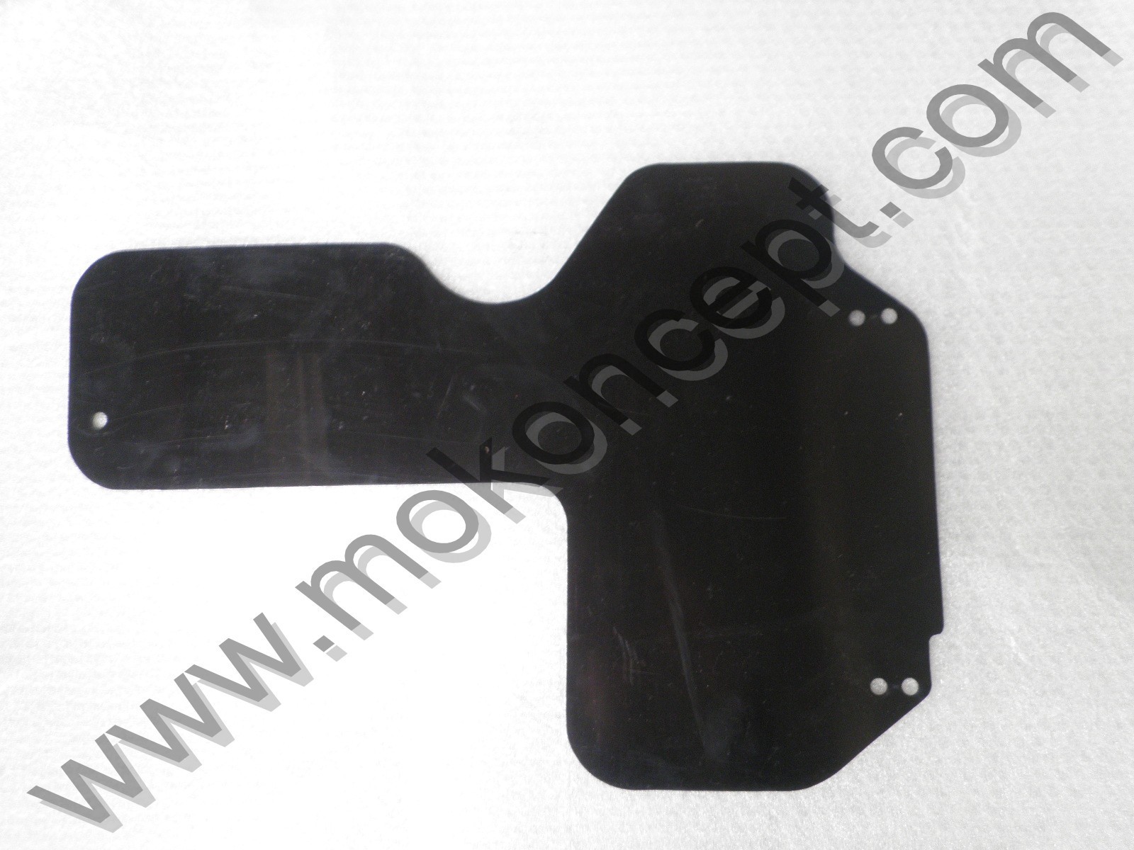 Plaque protection allumage black