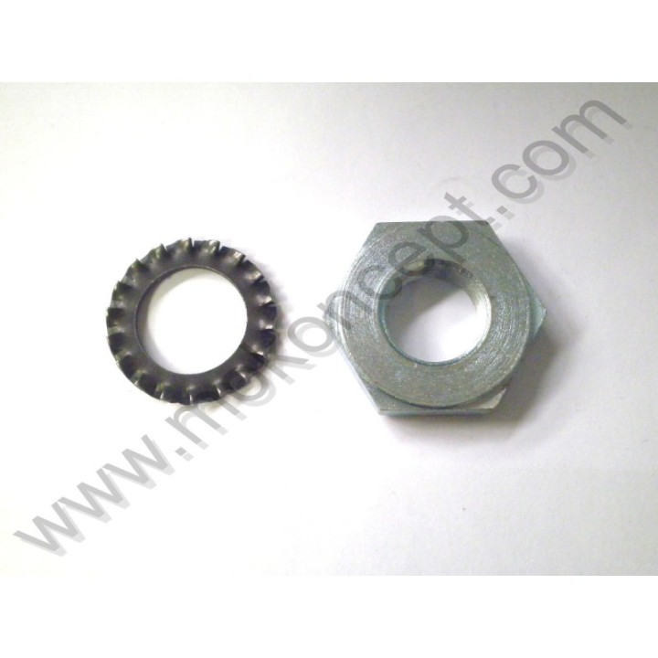 Steering Wheel Mounting Nut + rondelle