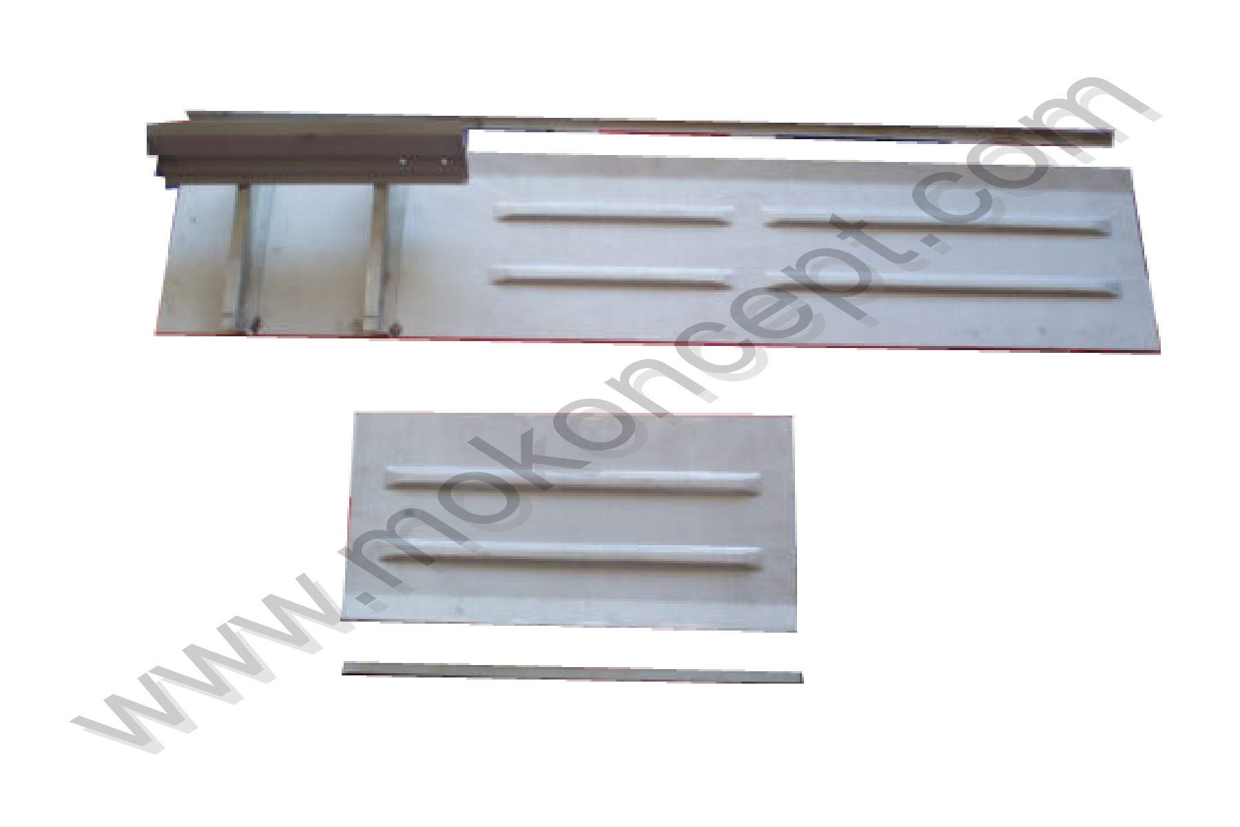 Tole plancher sous caisson droit & gauche Moke Anglaise