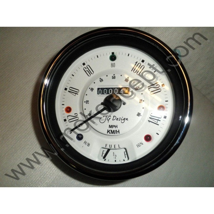 Smith Speedometer White Moke by JG Design