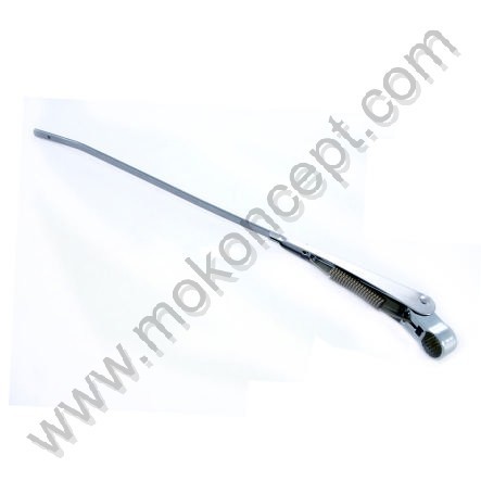 Jeu de bras de balais d'essuie glace chrome Moke