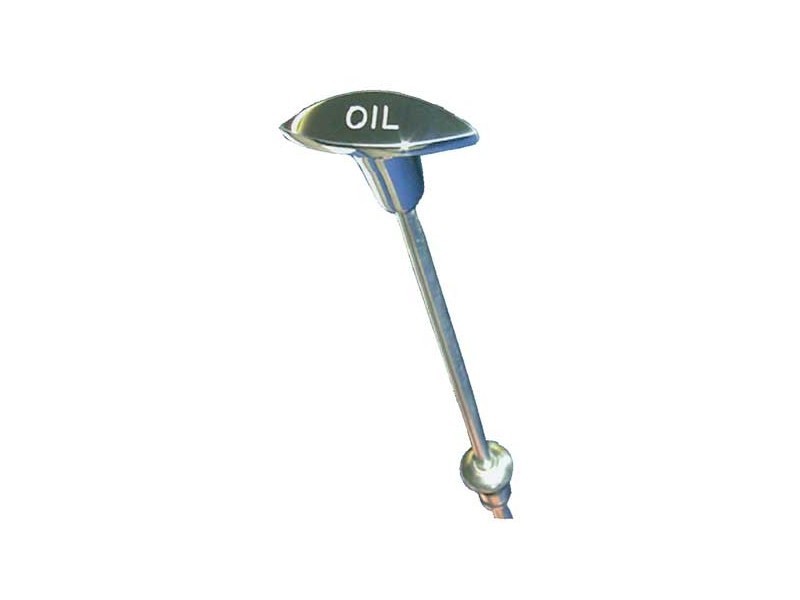 Oil Gauge chrome Moke