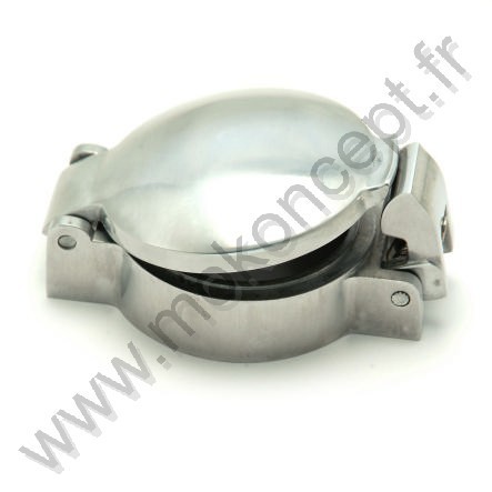 Cap réservoir style aston alu Moke