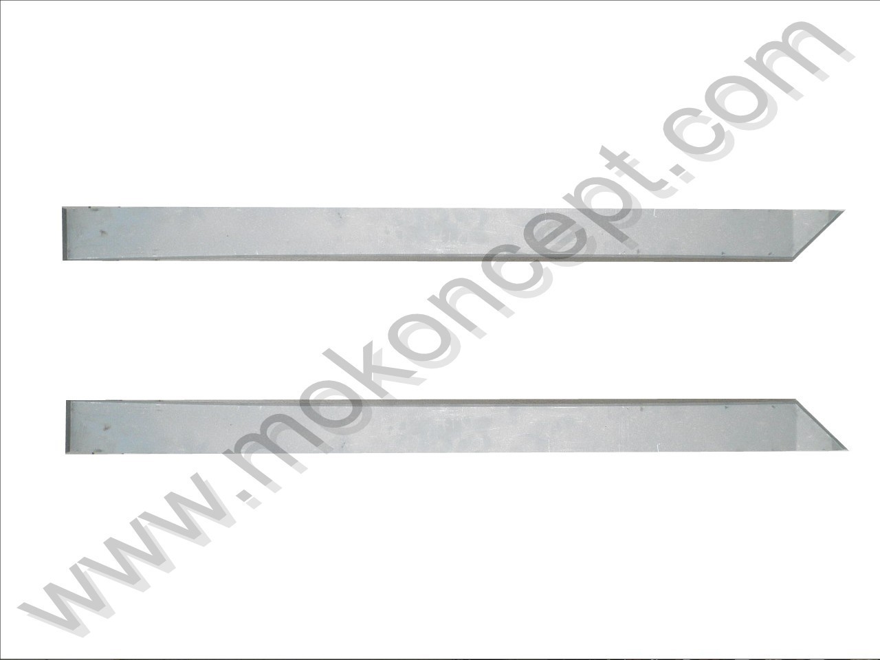 Jeu demi panneau intérieur lattéraux