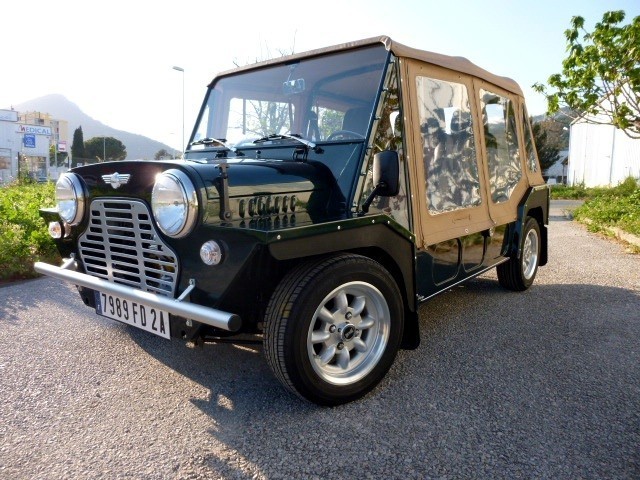 Convertible Top Portuguese Moke beige/noir 1986/1991
