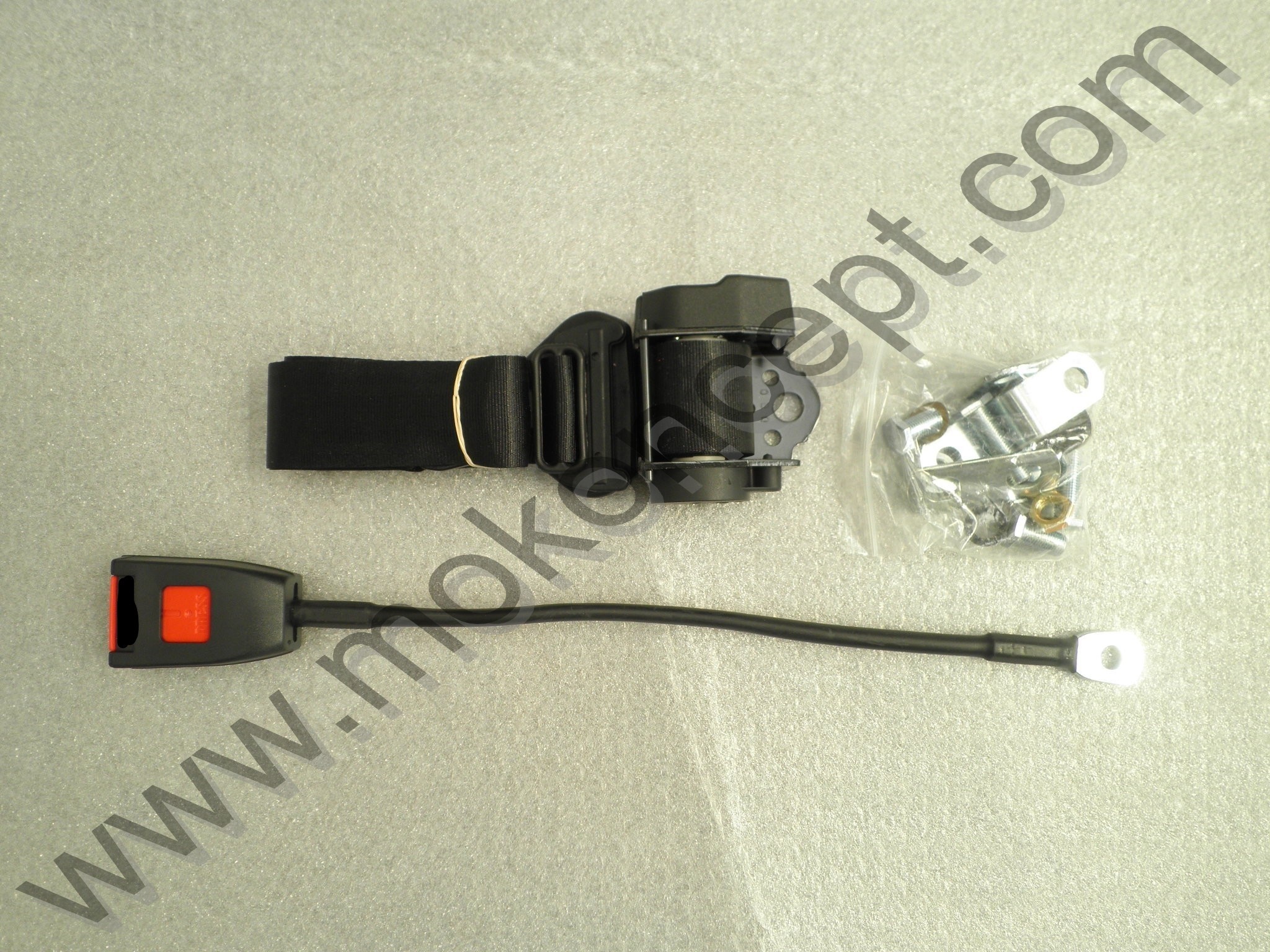 Front Seat Belt Black