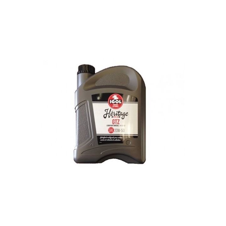 Huile Igol Heritage GTZ 20W50