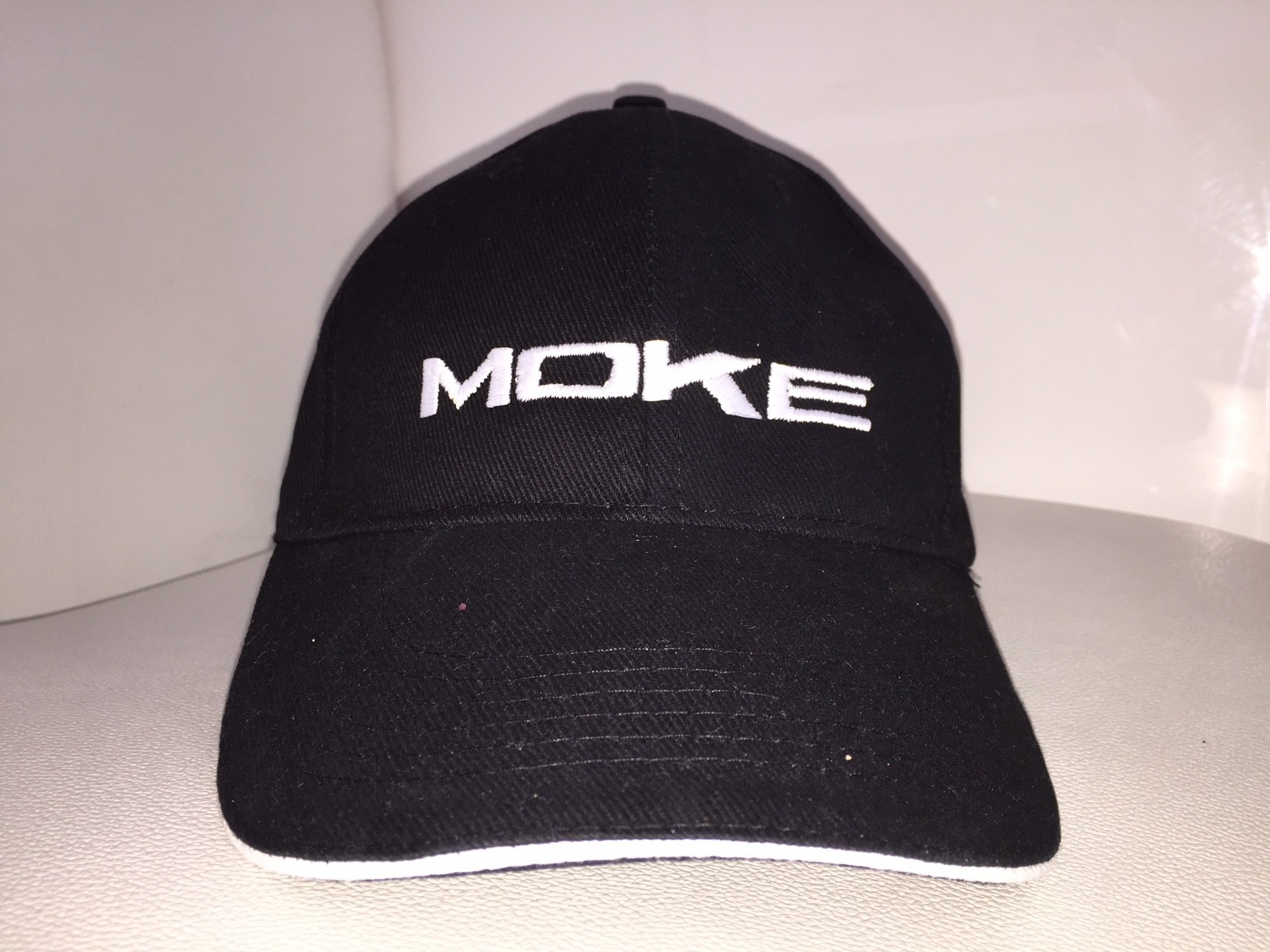 Casquette ajustable Moke noir/White
