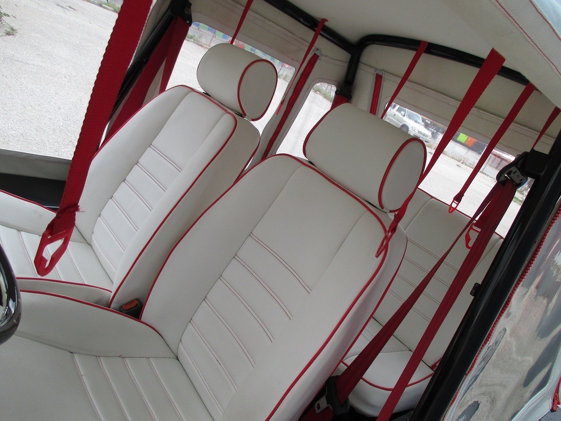 Lot sièges + banquette + capote + housse roue secours Moke