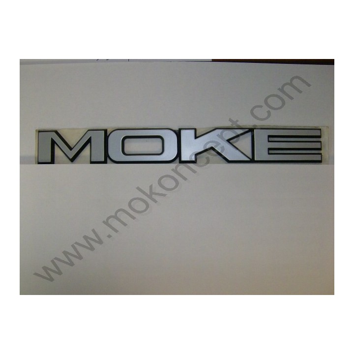 Badge MOKE gris