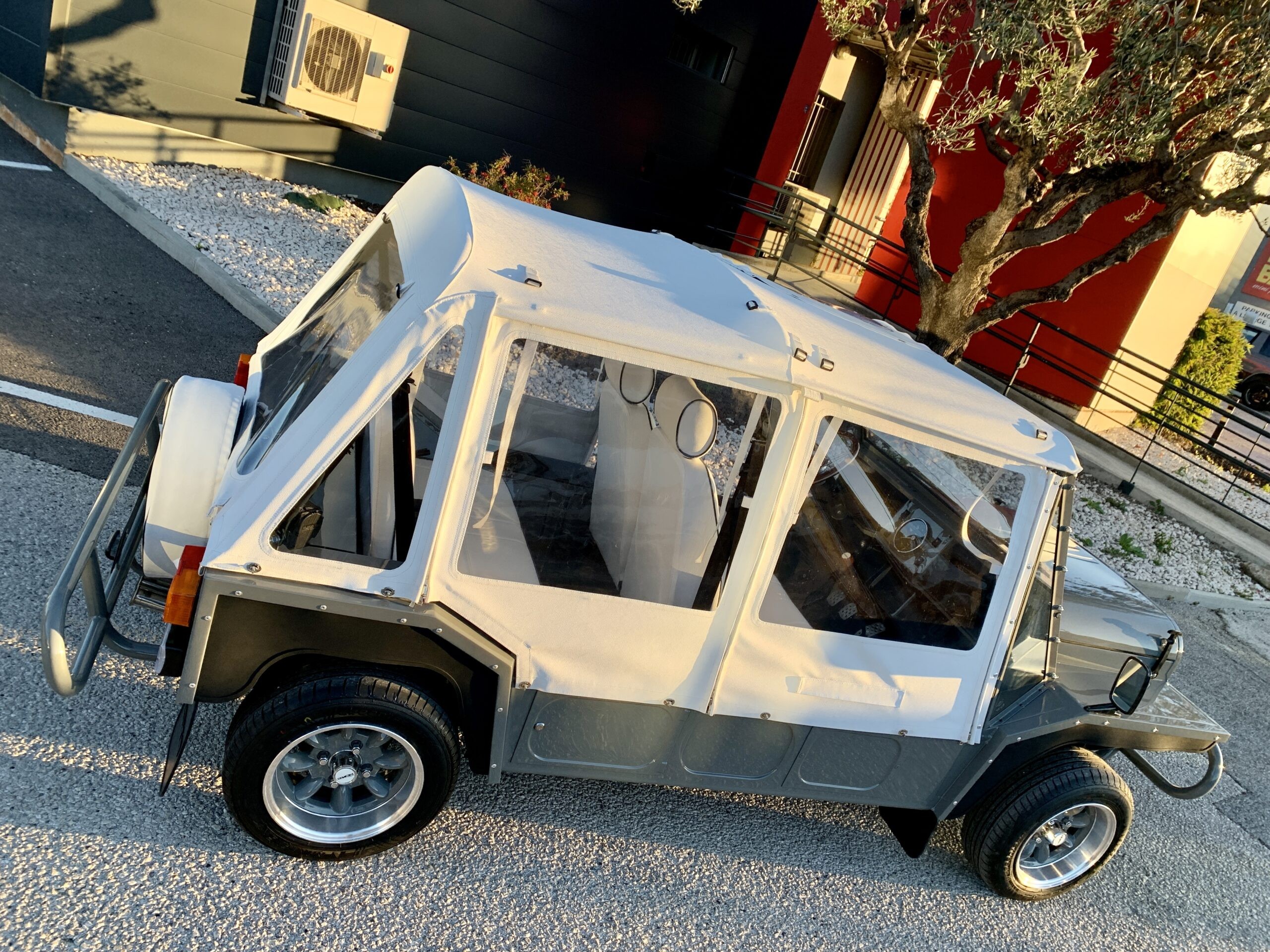 Capote Moke Portugaise 1986/1991 blanc/blanc