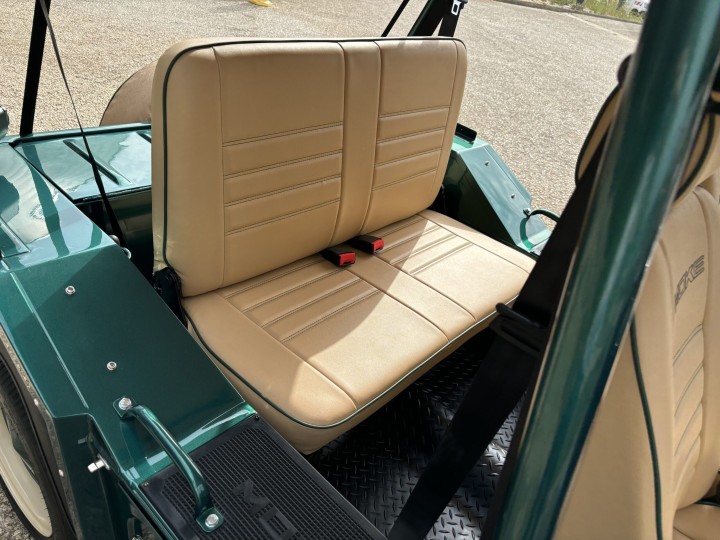 Rear Bench Seat Moke beige/noir