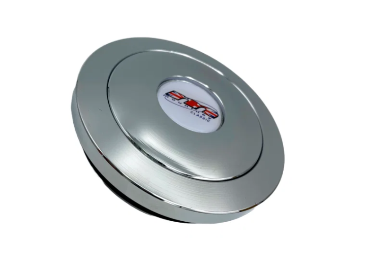 Bouton de klaxon pour moyeux volant 13" Chromé