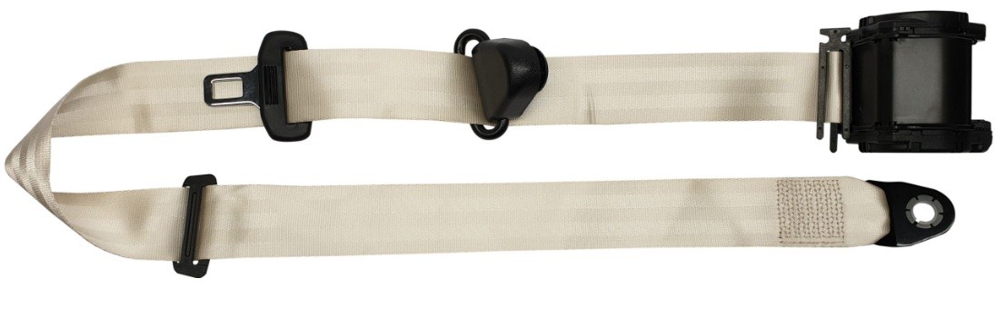 Front Seat Belt Black