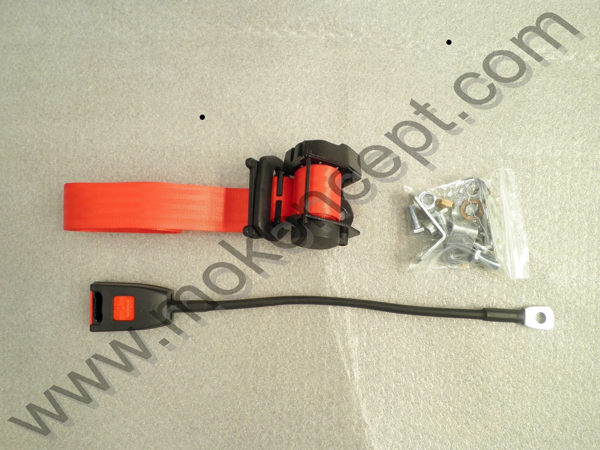 Ceinture de sécurité avant Rouge