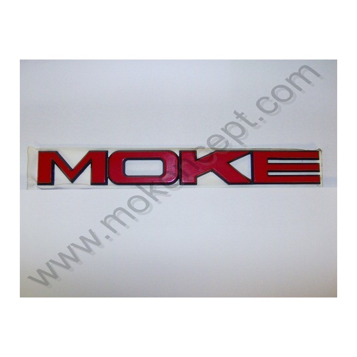 Badge MOKE rouge