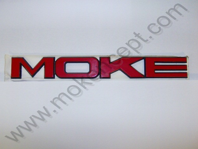 Badge MOKE rouge