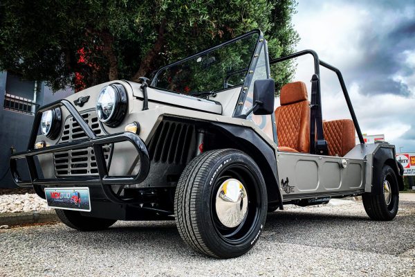 Mini moke grise