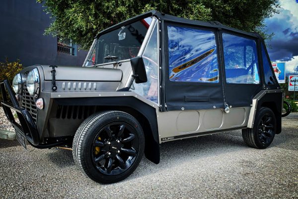 Mini moke grise